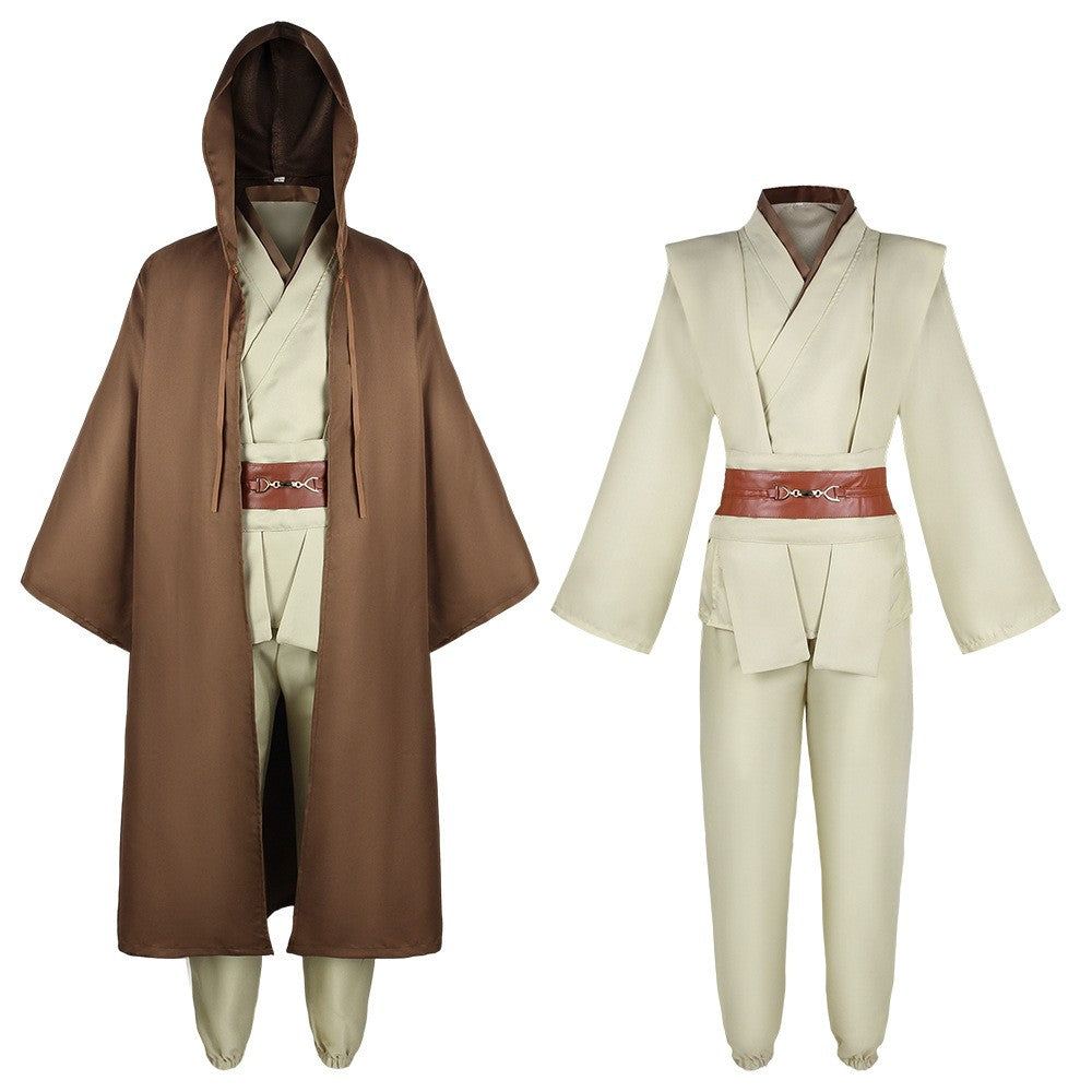 Obi-Wan Kenobi Cosplay Anime Jedi Costume Anakin Replica Rob Halloween Outfits Clothes For Women And Men