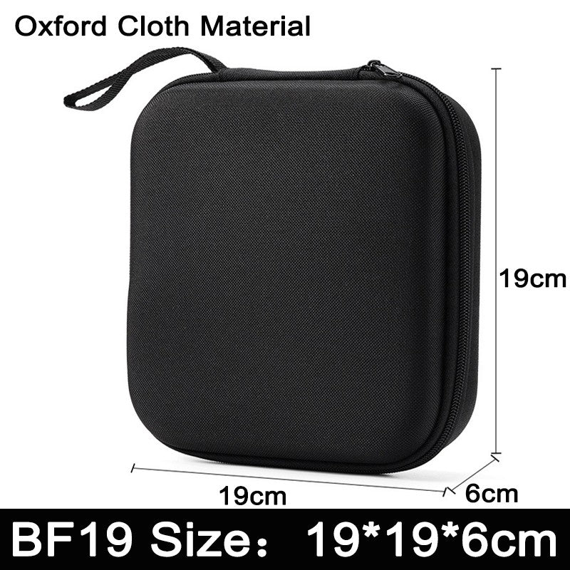 Earphone Data Storage Bag Oval Square Rectangle Cable Organizer Bags Mini Zipper Pouch Tech Gadgets Portable Charger U Disk Case