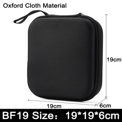 Earphone Data Storage Bag Oval Square Rectangle Cable Organizer Bags Mini Zipper Pouch Tech Gadgets Portable Charger U Disk Case