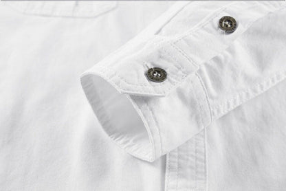 Spring Autumn New Men Long Sleeve Cargo Polo Shirt Casual Fashion Cotton Shirt Male Tactic Military Embroidery Tops