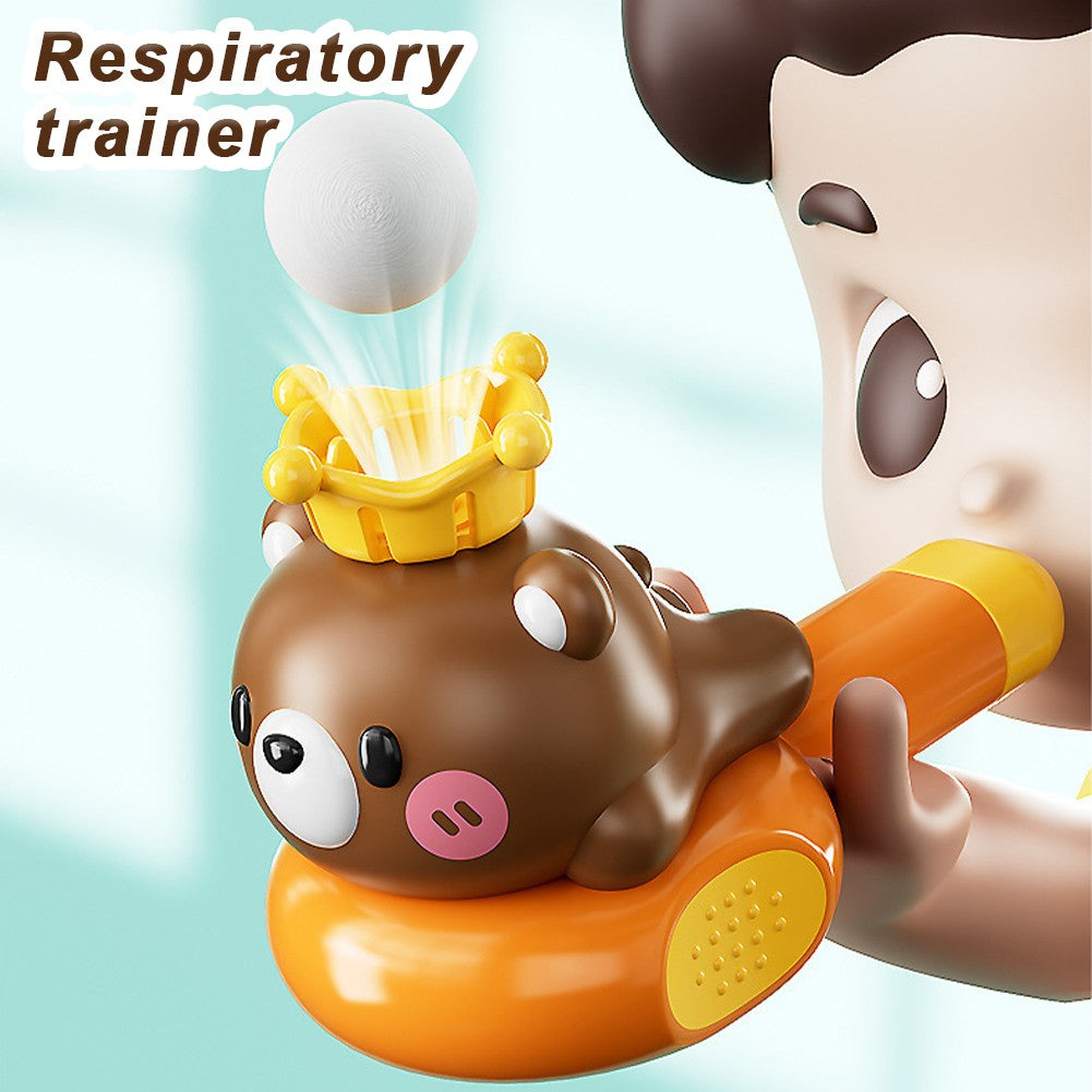 Cute Animal Whale Baby Whistle Bear Whistling for Kid Early Learning Musical Instruments Toys for Toddlers 1-3 Gift