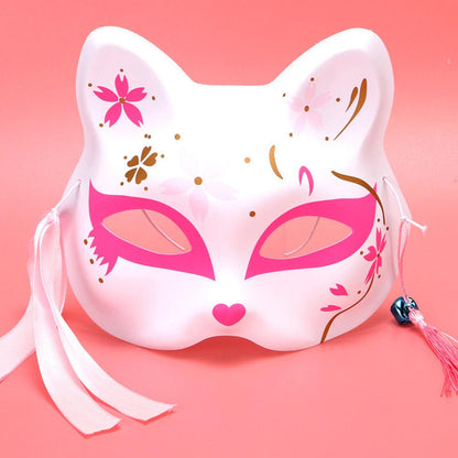 Japanese Anime Demon Slayer Mask Cosplay Thicken Plastic Masks Halloween Party Costume Props Fox Mask