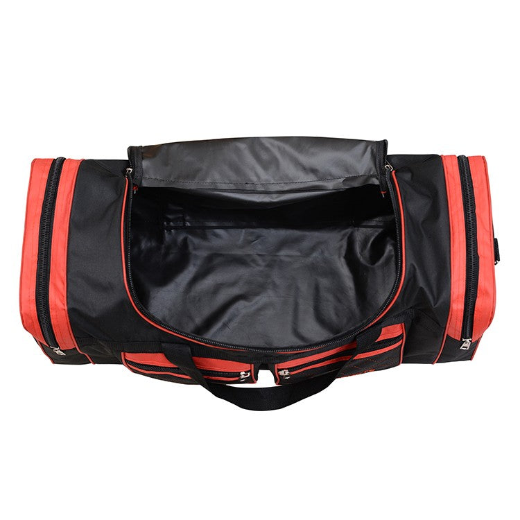 Men's Large Capacity Luggage Bag - Multi Pocket Travel Bag with Zipper Closure, Foldable Design, Ideal for Vacation and Sports E