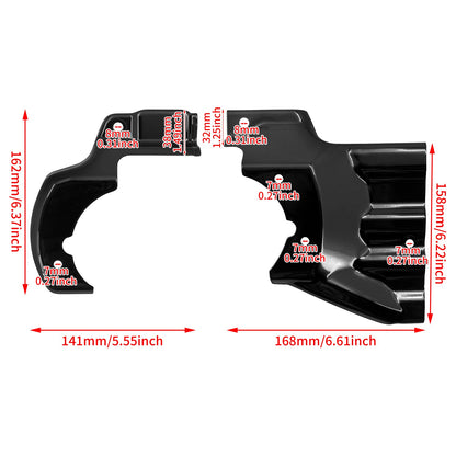 Engine Transmission Interface Cover For Harley Softail Fat Boy Deluxe Classic FLSTF 2007-2017 Standard Slim FXST FLS Motorcycle
