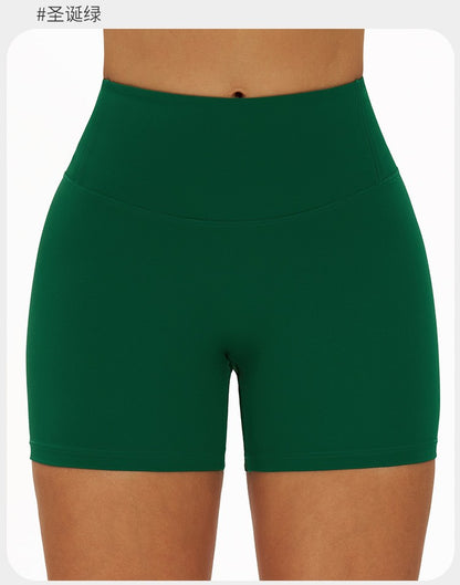 SWELTERING Gym Fitness Shorts Running Cycling Sports Shorts Breathable Workout Short Leggings High Waist Fitness Yoga Shorts