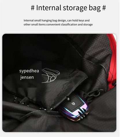 Mochila Esportiva Dobrável Multifuncional Impermeável para Camping e Caminhada ao Ar Livre Portátil para o Dia a Dia Mochila de Viagem