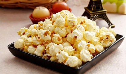 Máquina de Pipoca de Ar Quente Industrial 50KG/H, Pipocador de Trigo/Arroz com Canhão de Ar, Máquina de Pipoca Comercial para Cinema/Supermercado