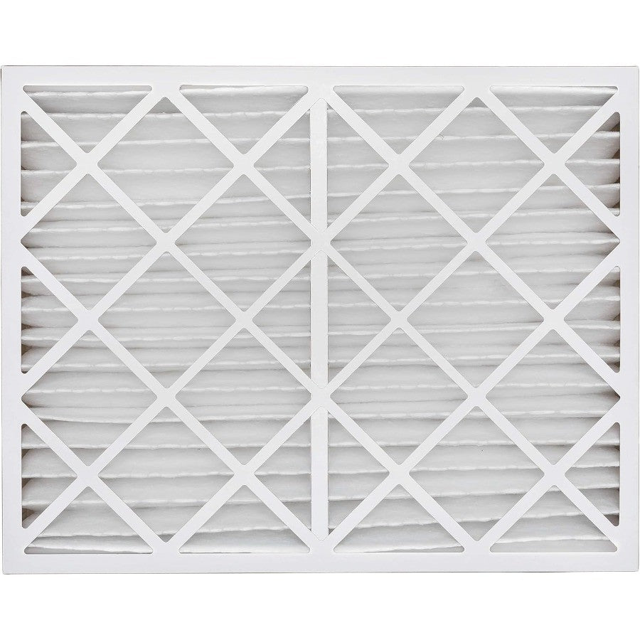 Filtro de Ar Fino 16x25x4 MERV 8 para Sistemas HVAC, Proteção contra Poeira, Branco, Pacote com 3, Fabricado nos EUA