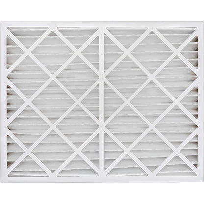 Filtro de Ar Fino 16x25x4 MERV 8 para Sistemas HVAC, Proteção contra Poeira, Branco, Pacote com 3, Fabricado nos EUA