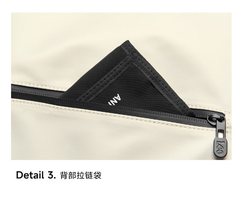 LEE Unisex Waterproof Nylon Travel Crossbody Shoulder Bag Women Man Casual Large Flip Messenger Bag Student Satchel School Bag