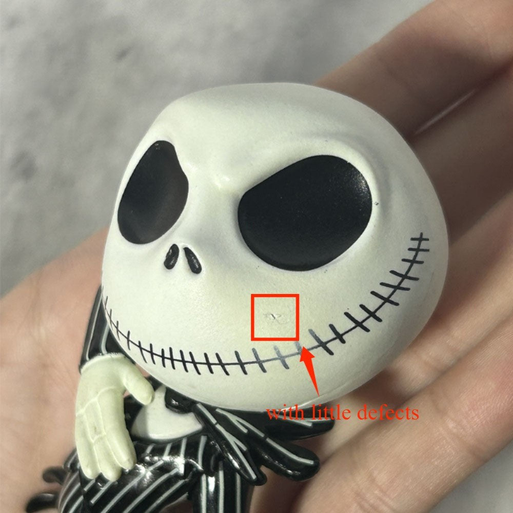 Filme da Disney O Estranho Mundo de Jack Jack Skellington Boneco de Ação Brinquedos Colecionáveis Presentes de Natal para Crianças Decoração