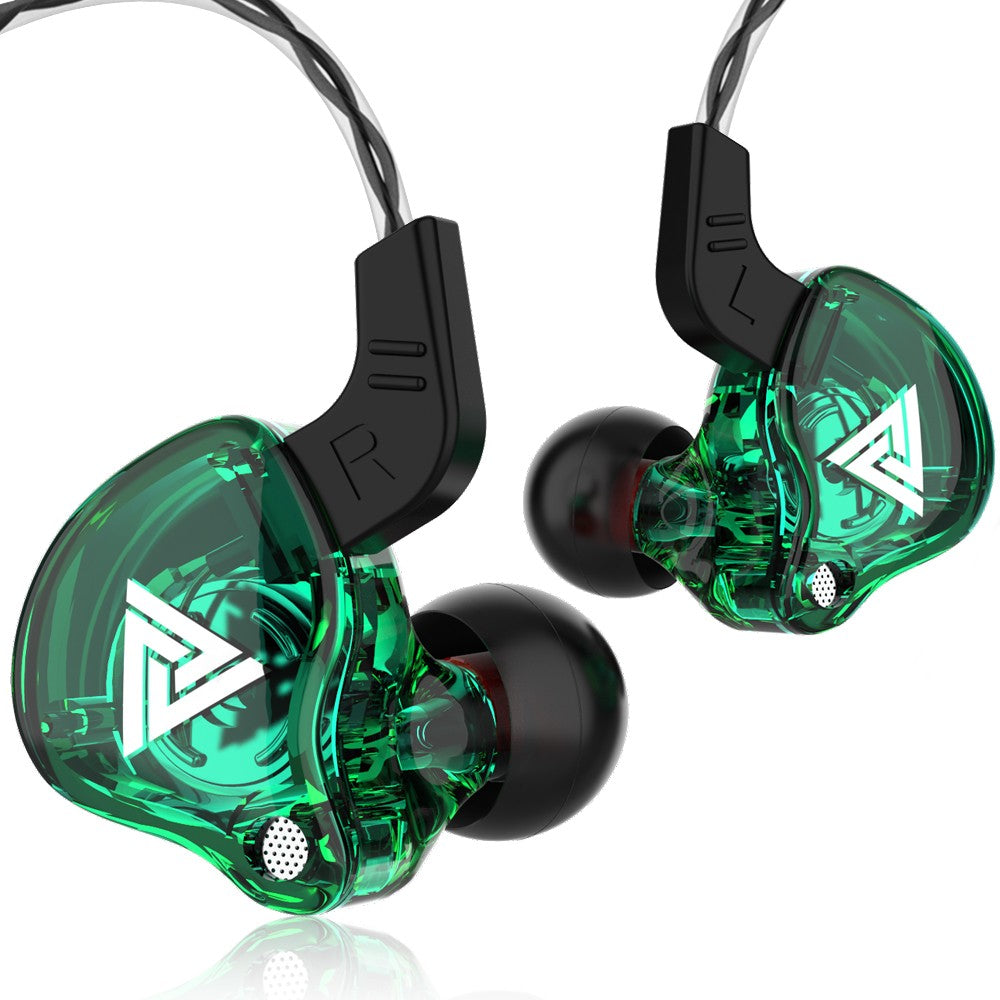 Newest QKZ AK6 Series 3.5mm In-Ear Earphone with Box Game Headset HIFI Bass Noise Cancelling Earbuds With Mic
