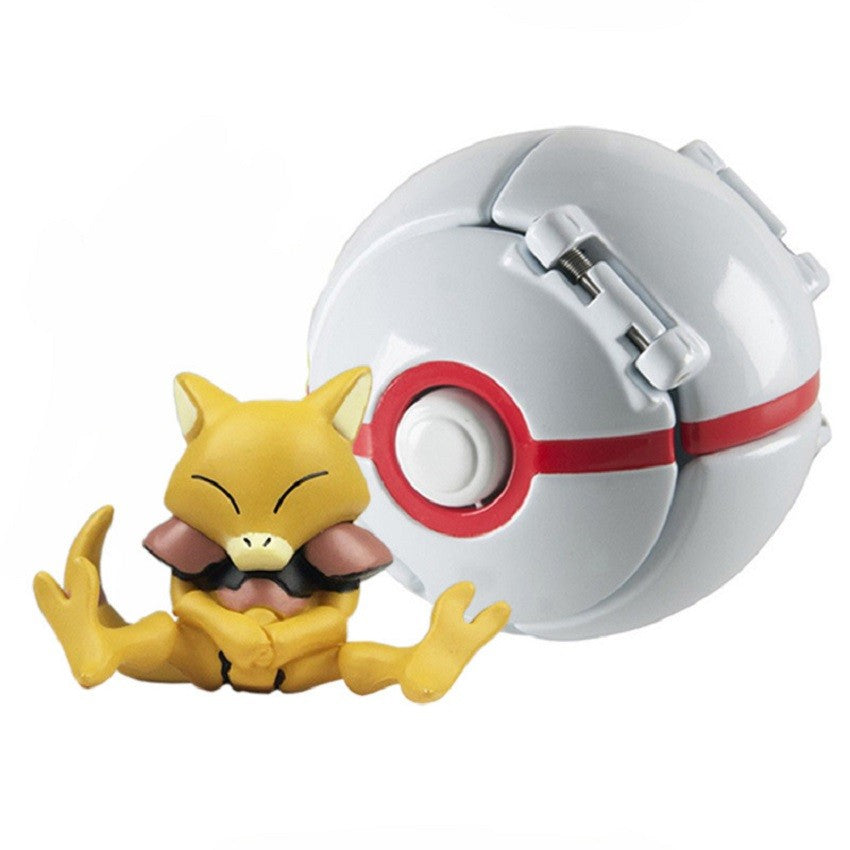 Pokémon Boneco Elf Ball Anime Personagem Desenhos Animados Pikachu Charizard Pocket Monster Pet Modelo Deformável Brinquedo de Ação Presentes Infantis