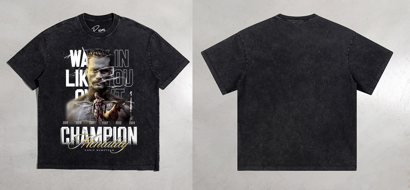 CBUM Workout Tshirt Gym Bodybuilding Men Clothing Oversized Sportwear Cotton US Sized Men Washed T-Shirts