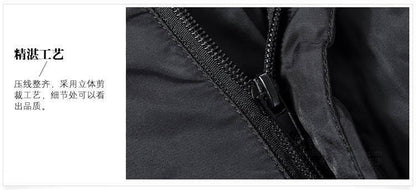 Mens Duck Down Padded Pants High Waist Men's Winter Business Pants Warm White Duck Down Padded Trousers Male Black PT-406