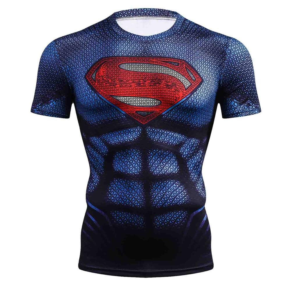 panther Summer Comics 3D Printed T Shirt Men Compression Fashion Short Sleeve Men T Shirt Tops Tees For Cosplay Costume