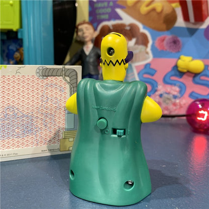 Desenho animado Os Simpsons Homer J Marge Bart Lisa Maggie Krusty o Palhaço Boneco de Ação Decoração de Mesa Brinquedo Colecionável Presente Infantil
