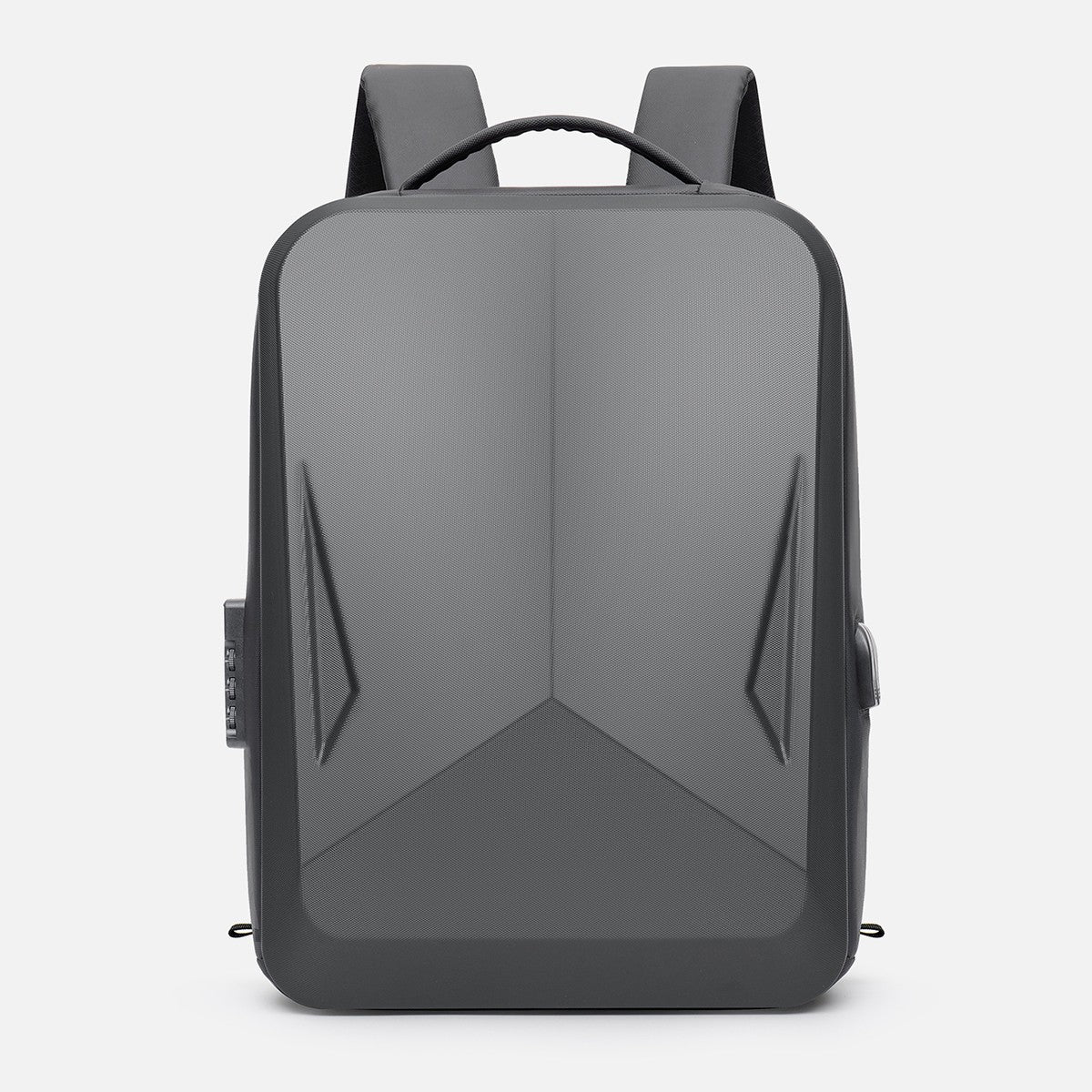 Men's Expandable Computer Backpack Large Capacity Business Travel Trip Luggage Bag E-Sports Game Hard Shell Backpack