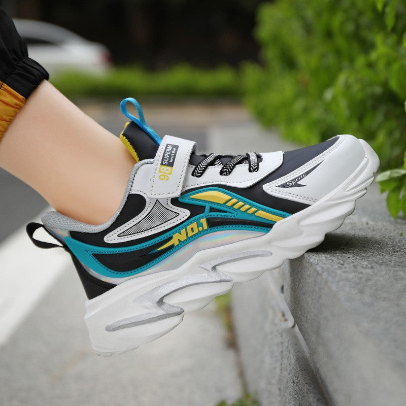 Kids Sneakers Mesh Breathable Non-slip Running Shoes Fashion Lightweight Original Outdoor Sports Tennis Shoes for Children