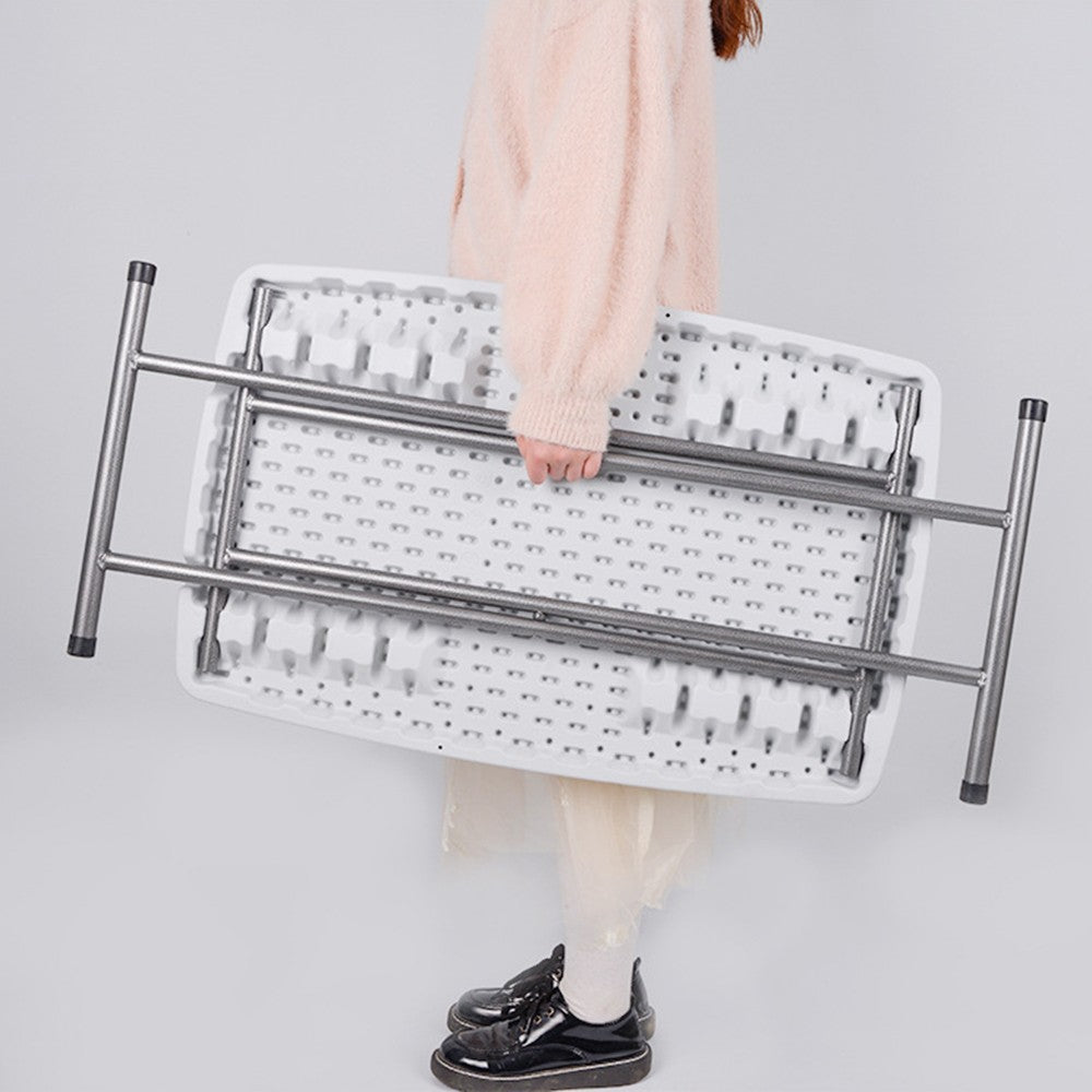 Portable Folding Table?Adjustable Height and Foldable Design Table,HDPE and steel Material,High Stability Table