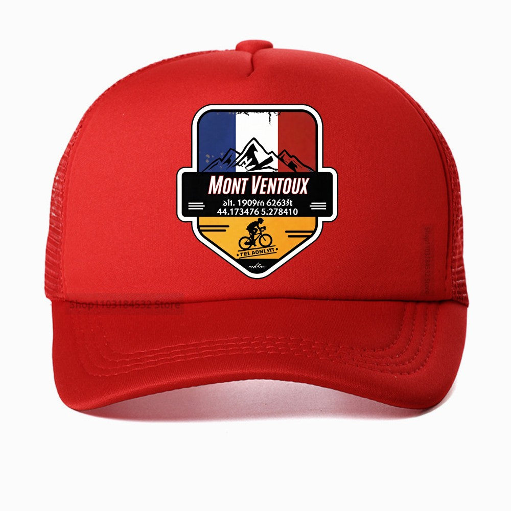 Col du Tourmalet Cycling Ive Done It Baseball Cap men mesh Breathable Snapback hats Outdoor Sports hats Bones