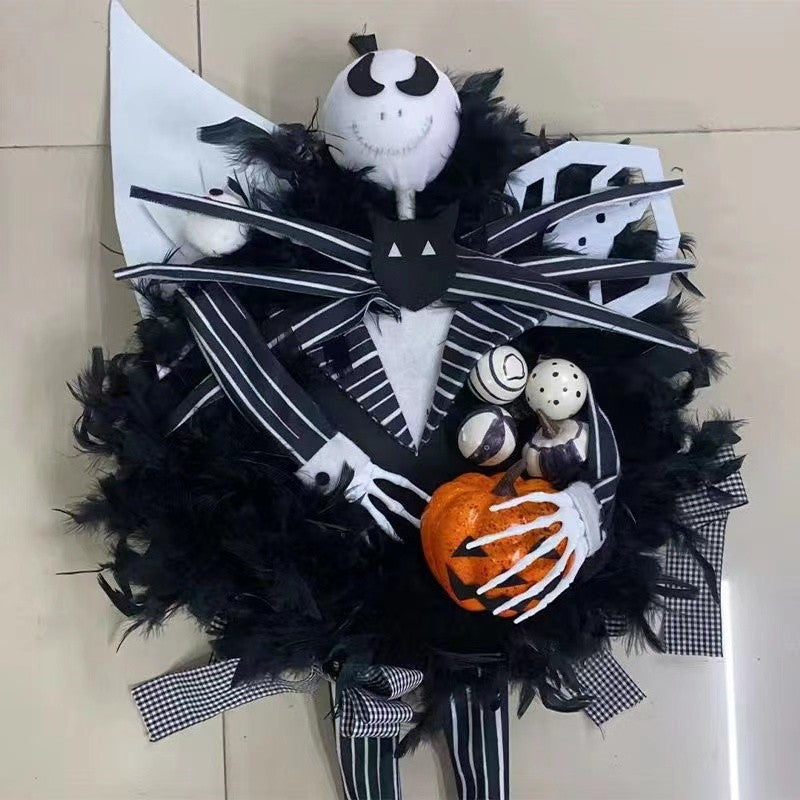 90cm Disney The Nightmare Before Christmas Model Dolls Figurines Pumpkin King Jack Skellington Ornaments Halloween Easter Toy