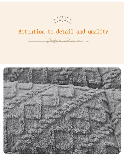 New Super Thick Winter Warm Blanket for Bed Artificial Lamb Cashmere Weighted Blankets Soft Comfortable Warmth Quilt Comforter