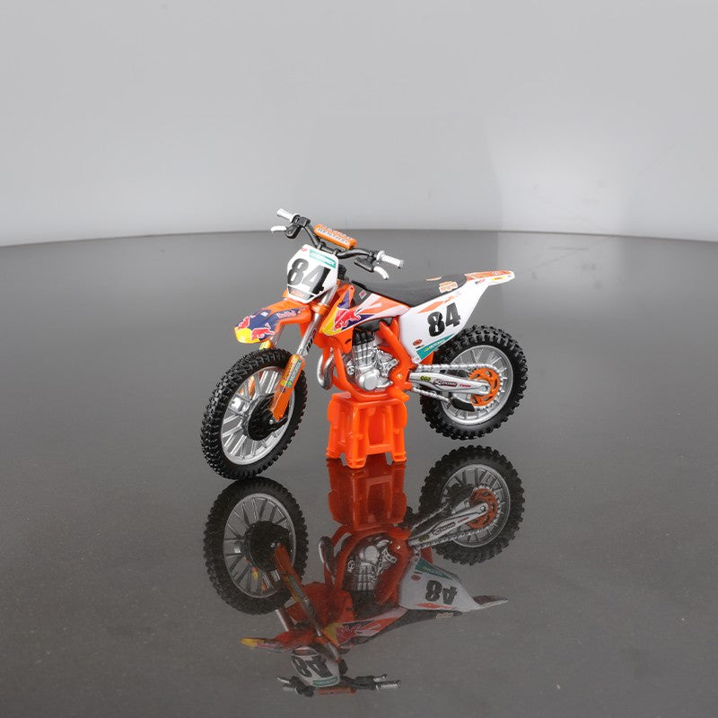 Novo em estoque Bburago 1:18 Ktm Gasgas Rx450f Nº1 2021 Rally Dakar Moto Liga Miniatura Ktm 450 Sk-F Brinquedo Modelo Diecast Presente para Crianças