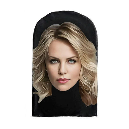 1-Piece Celebrity Simulation Headgear, Washable, Outdoor Live Streaming Party Headgear Mask Decor