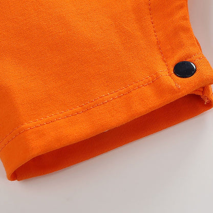 IURNXB Newborn Short Sleeve Romper Cosplay Baby Boy Cartoon Printed Jumpsuits Costume Outfit Infant Clothes 0-24M