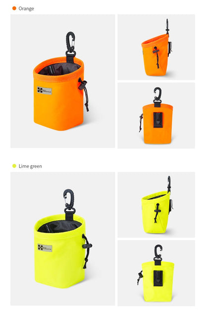 Bolsa para lanche de cachorro SMALL COMBINATION portátil para treinamento de cachorro, bolsa para lanche de cachorro para coleira, lanches para animais de estimação ao ar livre, bolsa de cintura com prêmios XZH-T24001-1
