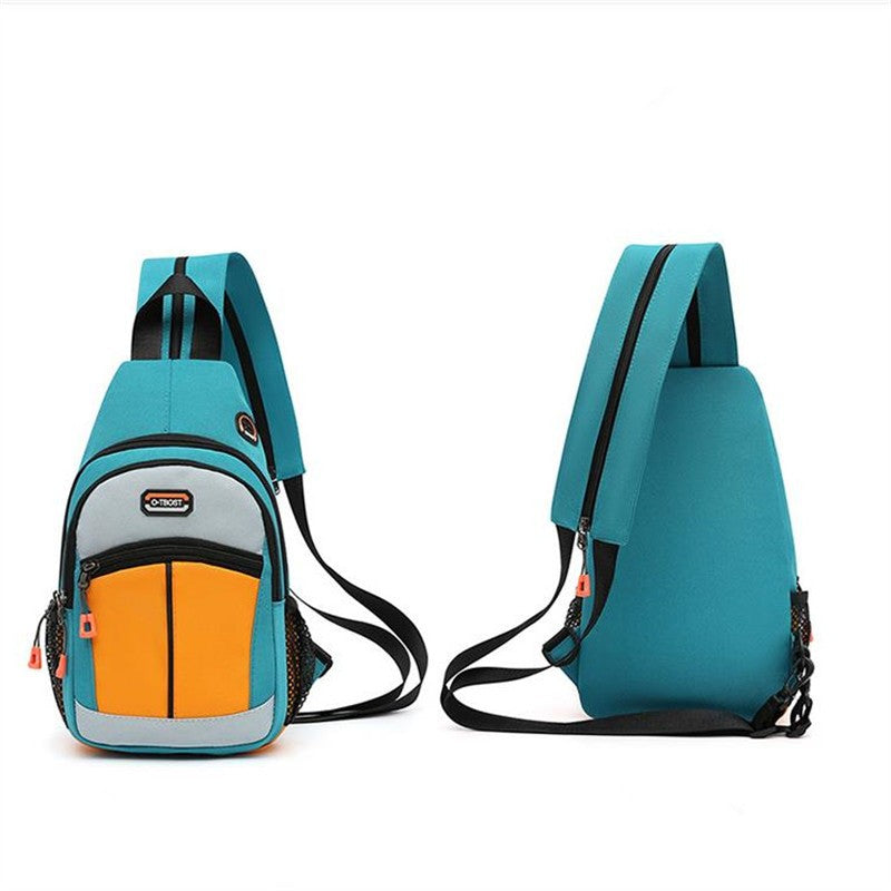 Chest Bag For Men And Women Can Be Worn With One Shoulder And Two Shoulder Crossbody Multifunctional Backpack. Fashion Chest Bag
