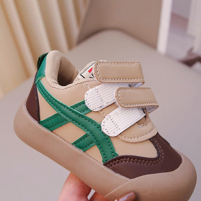 Children's Forrest Gump Shoes Four Seasons Green Boys Girls Walking Shoes 2-8 Years Old Waterproof Non-slip Kids Baby Sneakers