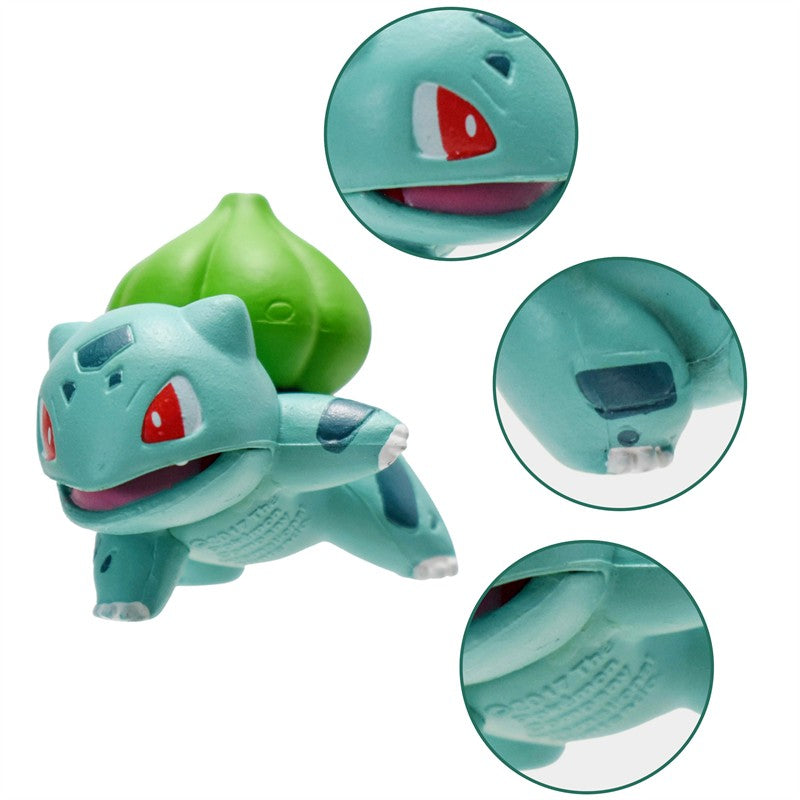 Pokemon Figure Toys Mega Charizard X Y Lugia Dialga Palkia Zekrom PVC Figurine Aggron Treecko Chespin Greninja Model Dolls Gifts