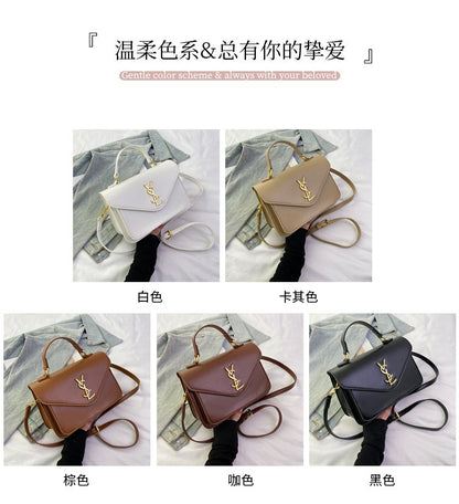2025 New Retro Small Square Bag Leisure Bag Single Shoulder Crossbody Bag Versatile Commuter Postman Bag