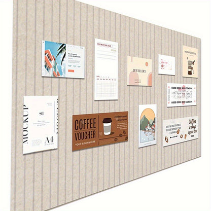 Large Bohemian Felt Wall Tiles - Round Cork Bulletin Boards, for Home and Office Decoration Wall Decor Living Room Decoration