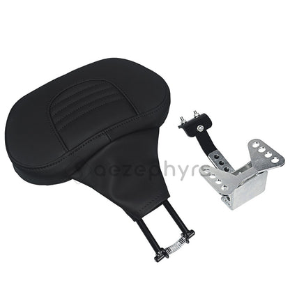 Encosto Ajustável para Piloto de Moto, Kit de Montagem Plug-In para Harley Touring CVO Electra Street Glide Road King 09-25