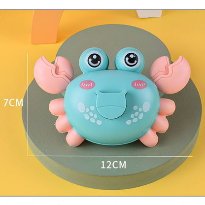Crab Toy for Babies Walking Dancing Creative Funny Cute Crawling Press Toys Educational Toddler Kids Birthday Christmas Gifts
