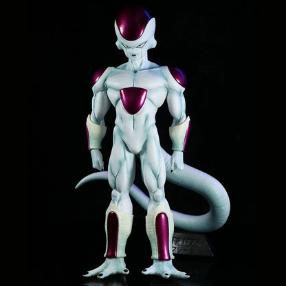 Dragon Ball Frieza Quarta Forma Buraco Branco Figura Anime de Alta Qualidade Modelo Colecionável Decoração