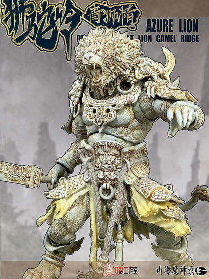 Fury Toys 1/12 Azure Lion Demon King Boneco de Ação Versão Dourada Versão Clássica Brinquedos de Modelo Colecionáveis Figuras de Enfeite de Mesa Presente