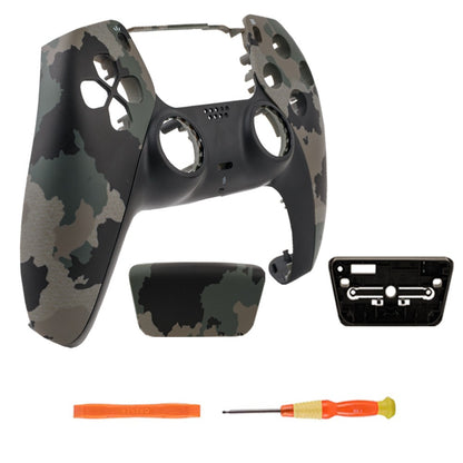 For PS5 Controller Replacement Shell Full Cover Faceplate DIY Mod Kit Anti-Scratch BDM-010 020 030 040 050 Game Accessories