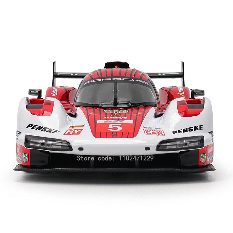 Bburago 1:24 Porsche 963 24 alloy racing car Alloy Luxury Diecast Car Model Toy Collection Gift Multiple styles to choose from