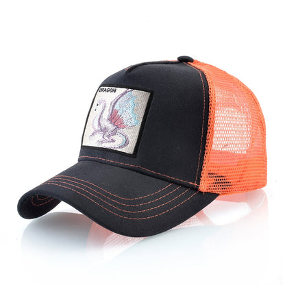 TQMSMY Boné de Beisebol Bordado com Dragão Masculino, Chapéus Casuais para Exteriores com Viseira, Bonés Trucker Snapback Femininos, Unissex Hip Hop Drake Bones