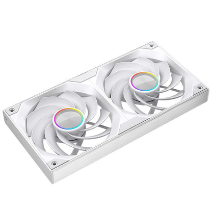 120/240/360mm ARGB PC Case Fan Monolithic Structure Water-Cooled Fan PWM Forward/Reverse Fan Kits Jungle Leopard Starlink Lite