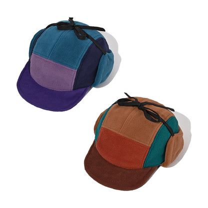 Chapéu de Inverno Corta-vento Térmico de Fleece Estilo Pescador Cinco Painéis para Ciclismo, Atividades ao Ar Livre, Proteção de Orelha Contra o Frio para Esportes de Inverno?
