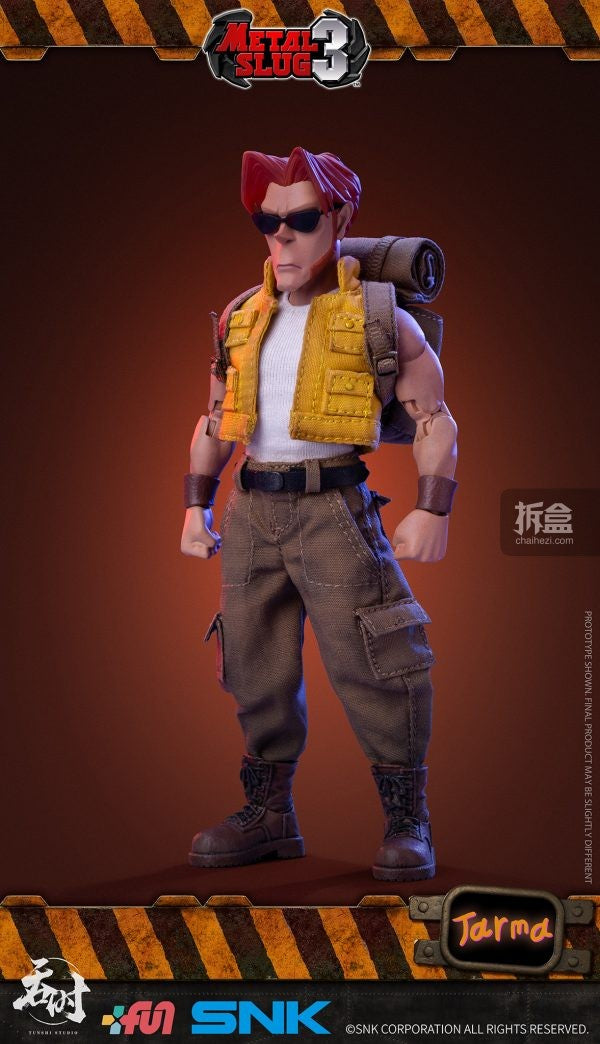 TUNSHI STUDIO Original Metal Slug Series Boneca de Pano de 6 polegadas Leona Clara Ralph Action Figura de Mobilidade Articulada Modelo de Brinquedos Presentes