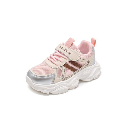 2025 Spring Autumn New Boys Kids Sport Shoes Girl Baby Toddler Mesh Breathable Casual Running Shoes Soft Soled Children Sneakers