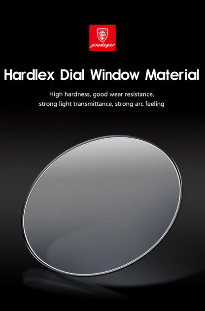 POEDAGAR Fashion High Quality Men Clock Date Week Waterproof Watch For Man Quartz Stainless Steel Luxury Men's Watches Reloj+Box