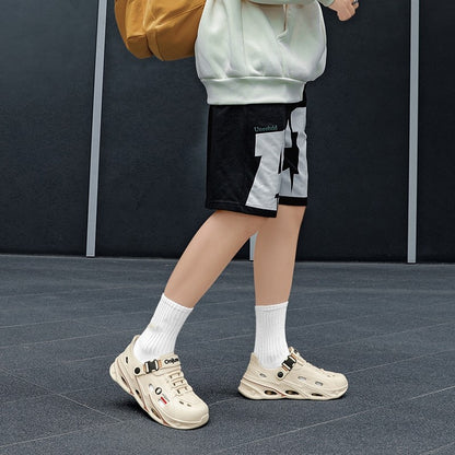 Men Outdoor Sandals Men's Outdoor Sandals Sport Slippers Beach Slides Breathable Clogs Men Casual Garden Shoes Non-slip Hiking