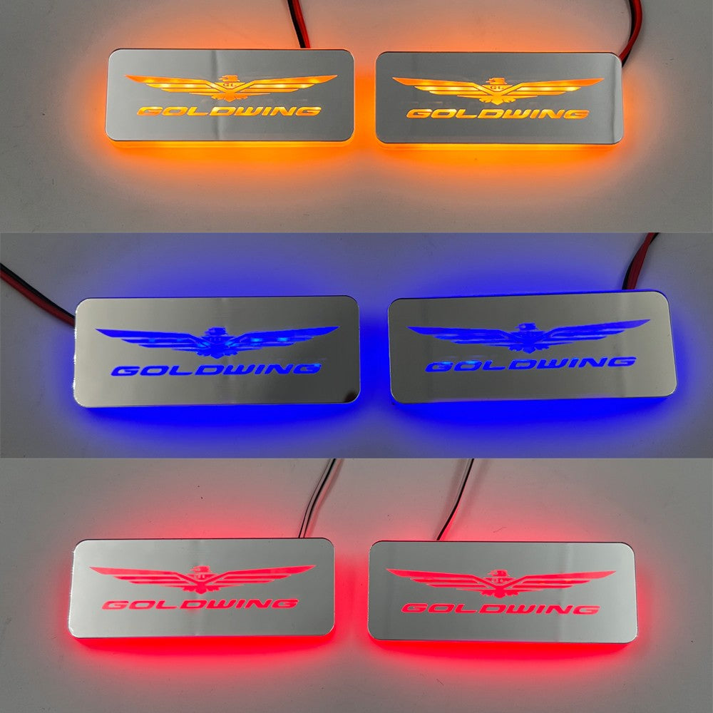 Motorcycle LED Decoration LED Lighting For Honda Goldwing GL1800 2001-2017 Accessories LED Logo LED Side Panels LED Foot Pedal